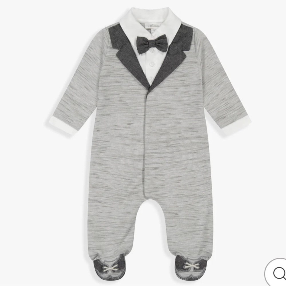 Miniclasix Tuxedo Footie